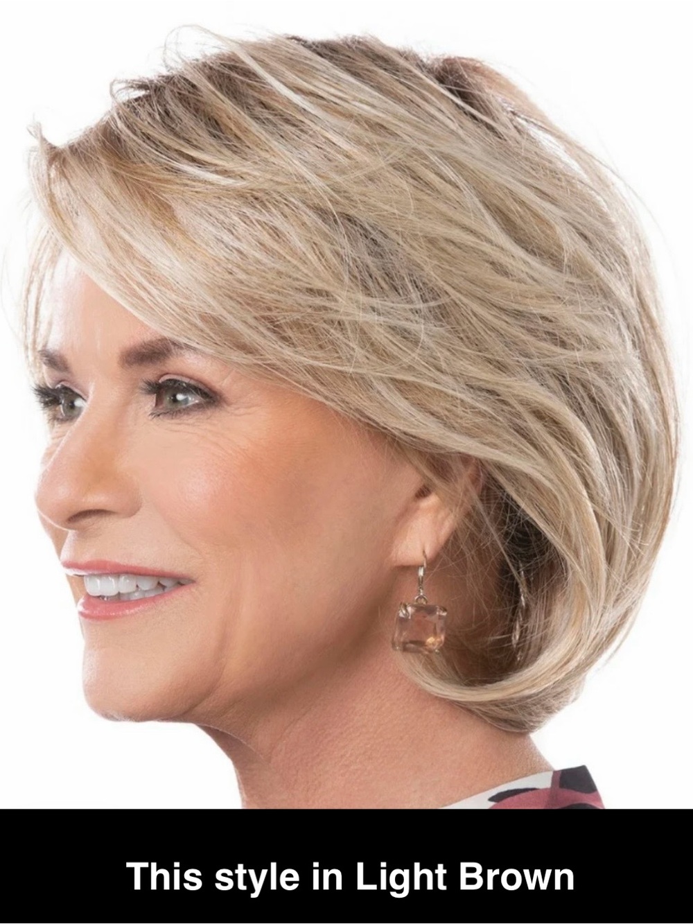 Toni Brattin FLATTERING Plus, Light Brown, HF, Synthetic Wig, NWT